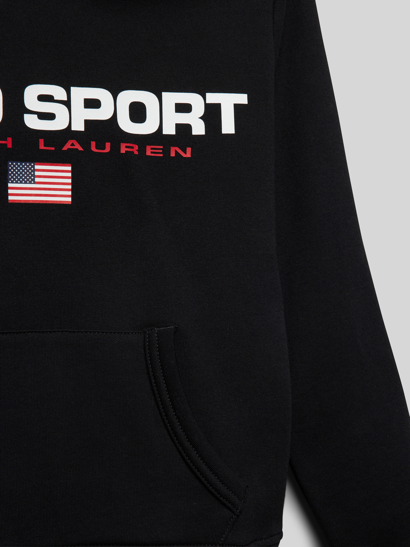 Polo Sport Hoodie met labelprint