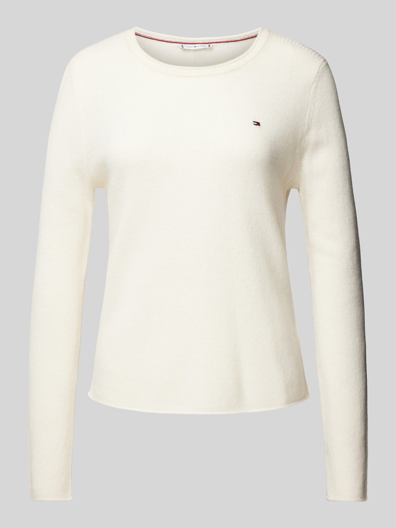 Tommy Hilfiger Gebreide pullover met logostitching