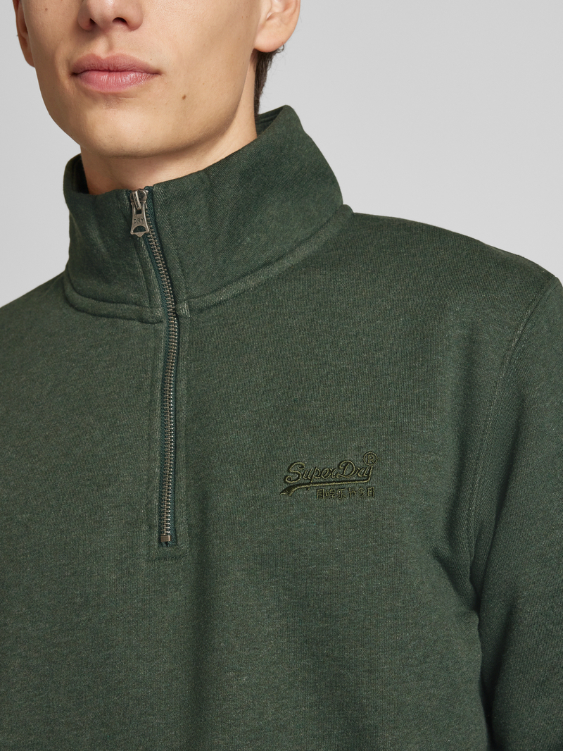 Superdry Schipperstrui met labelstitching model 'Essential'