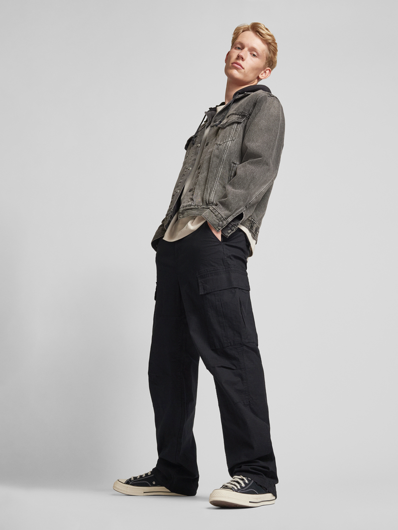 Only & Sons Loose fit cargobroek met riemlussen model 'RAY LIFE'