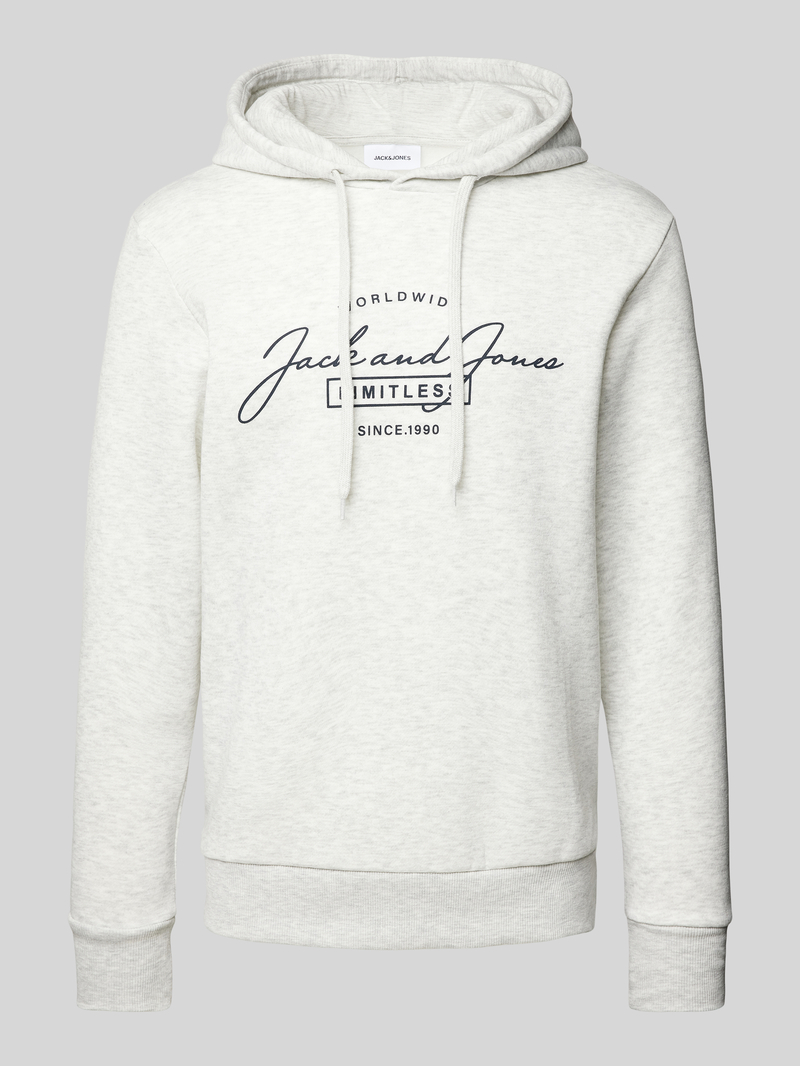 jack & jones Hoodie met labelprint model 'FERRIS'