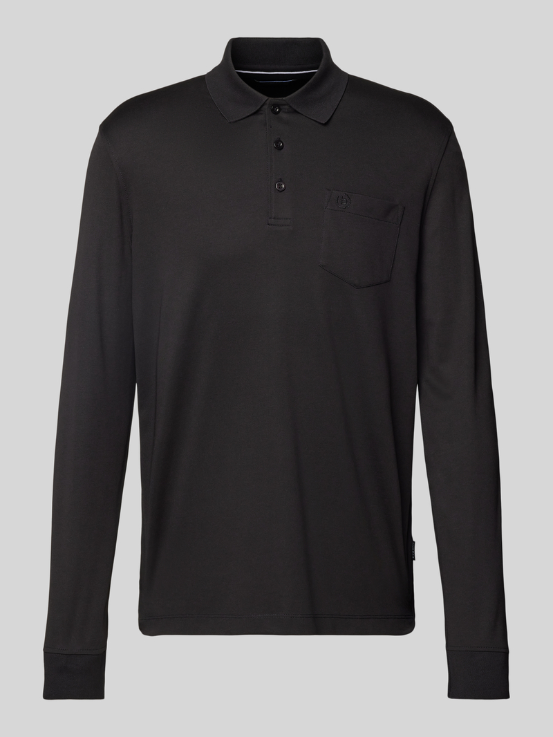 Bugatti Regular fit poloshirt met katoen
