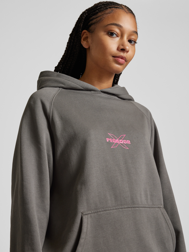 Pegador Oversized hoodie met labeldetail model 'BELLY'