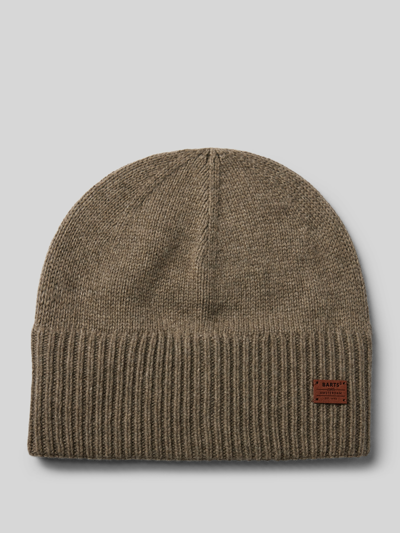 Barts Beanie met labelapplicatie model 'LACKE'