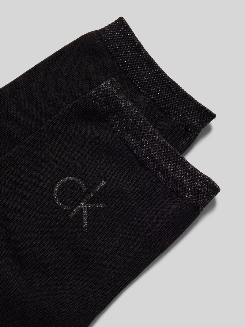 CK Calvin Klein Sokken met labelprint in een set van 2 paar