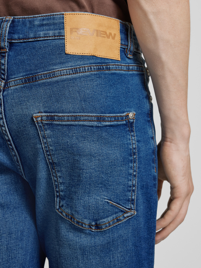 REVIEW Slim fit jeans in 5-pocketmodel