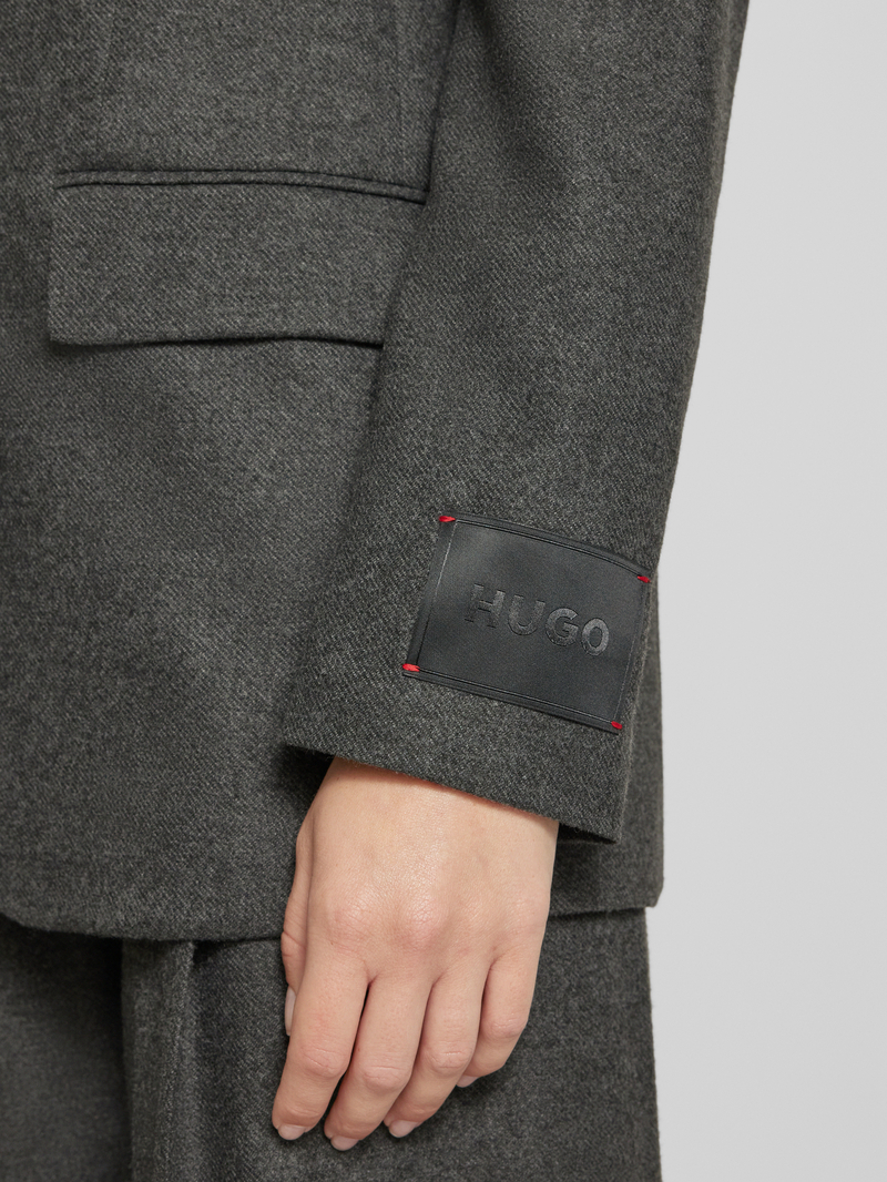 HUGO Blazer met schoudervullingen model 'Areota'