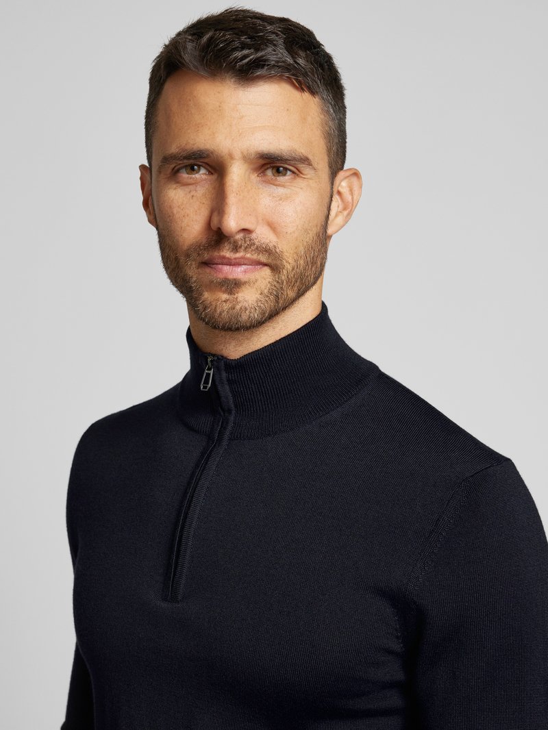 JOOP! Collection Gebreide pullover met schipperskraag model 'Dario'