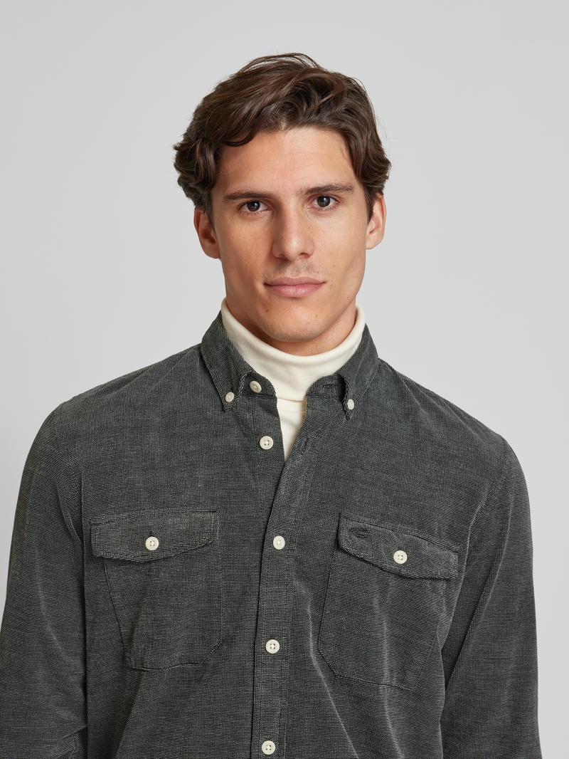 camel active Regular fit vrijetijdsoverhemd met button-downkraag