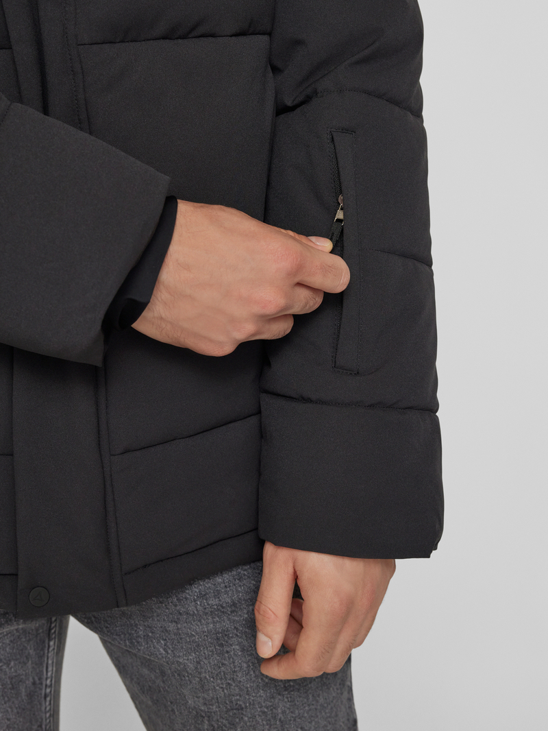 Schöffel Gewatteerd jack met labelstitching model 'EASTCLIFF'