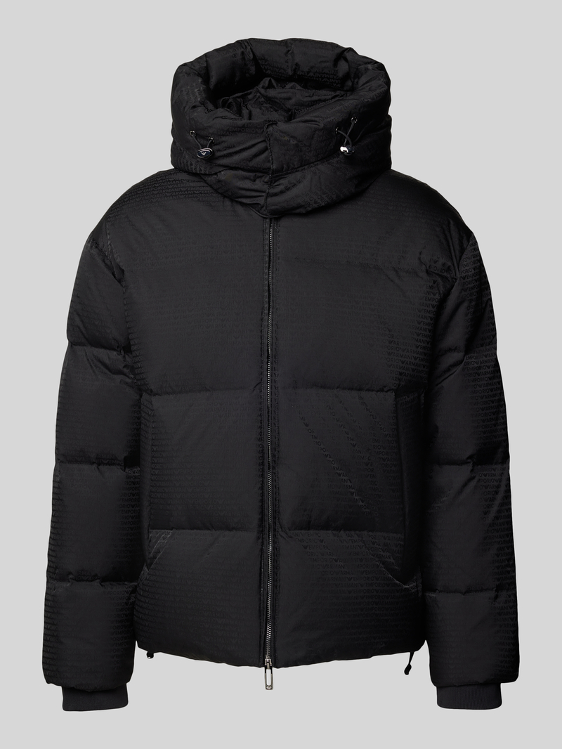 Emporio Armani Gewatteerd jack met tweewegritssluiting