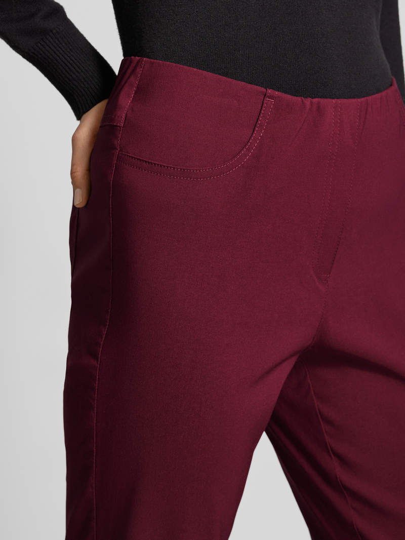 STEHMANN Stoffen broek van viscosemix met steekzakken model 'IGOR'