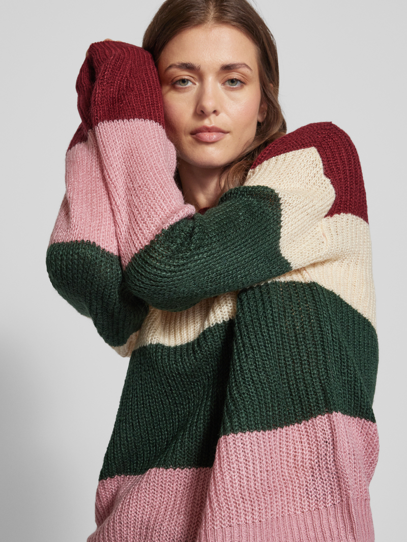 Vila Gebreide pullover met trompetmouwen model 'RITA'