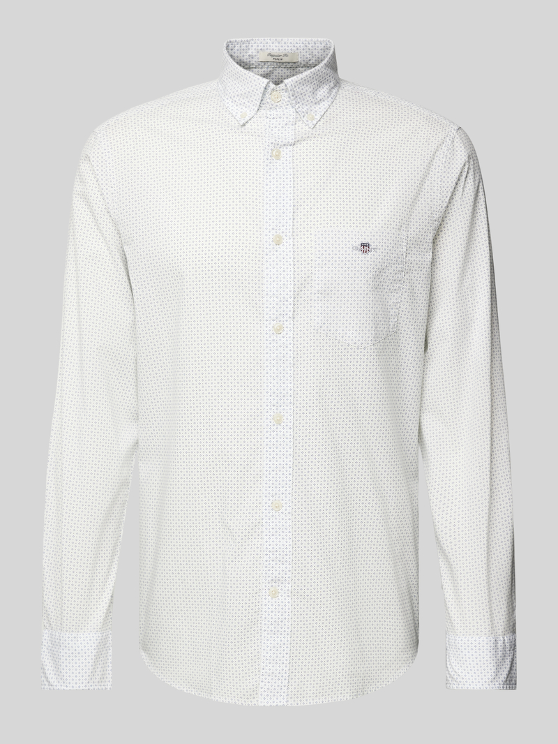 Gant Regular fit vrijetijdsoverhemd met borstzak