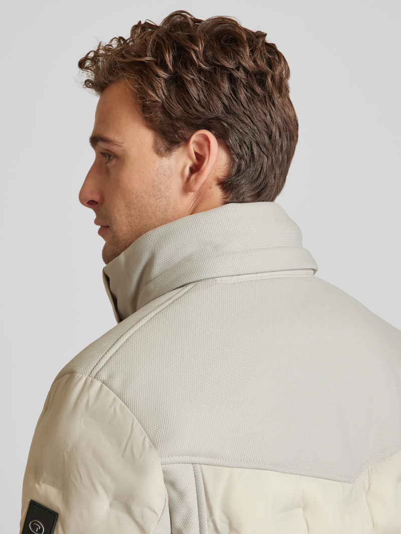 Tom Tailor Hybride jack met afneembare capuchon