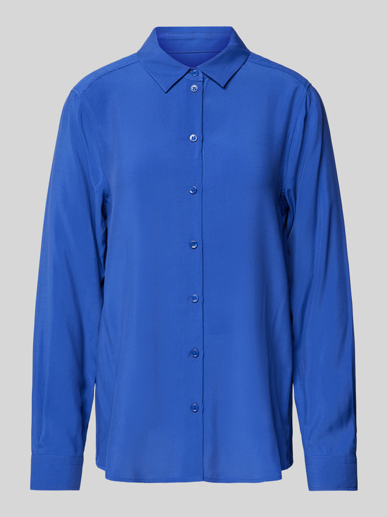 seidensticker Regular fit overhemdblouse van viscose met deelnaden