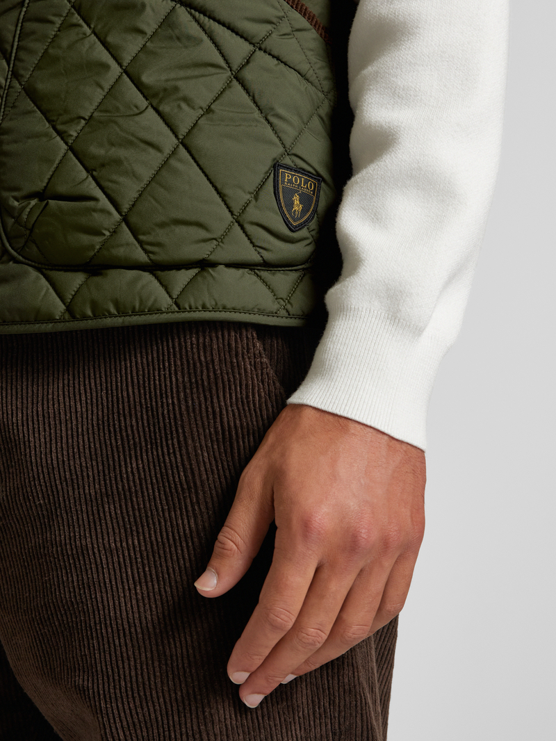 Polo Ralph Lauren Bodywarmer met opstaande kraag model 'BEATON'