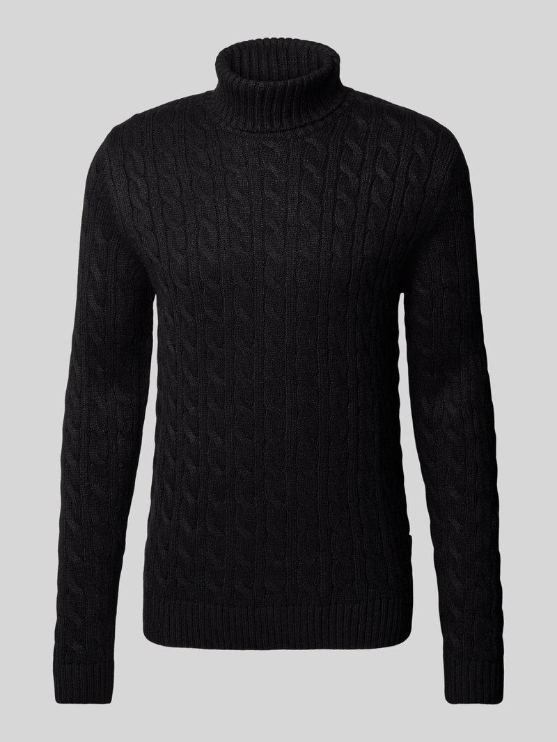 Jack & Jones Premium Gebreide pullover met kabelpatroon, model 'BLUCRASH'