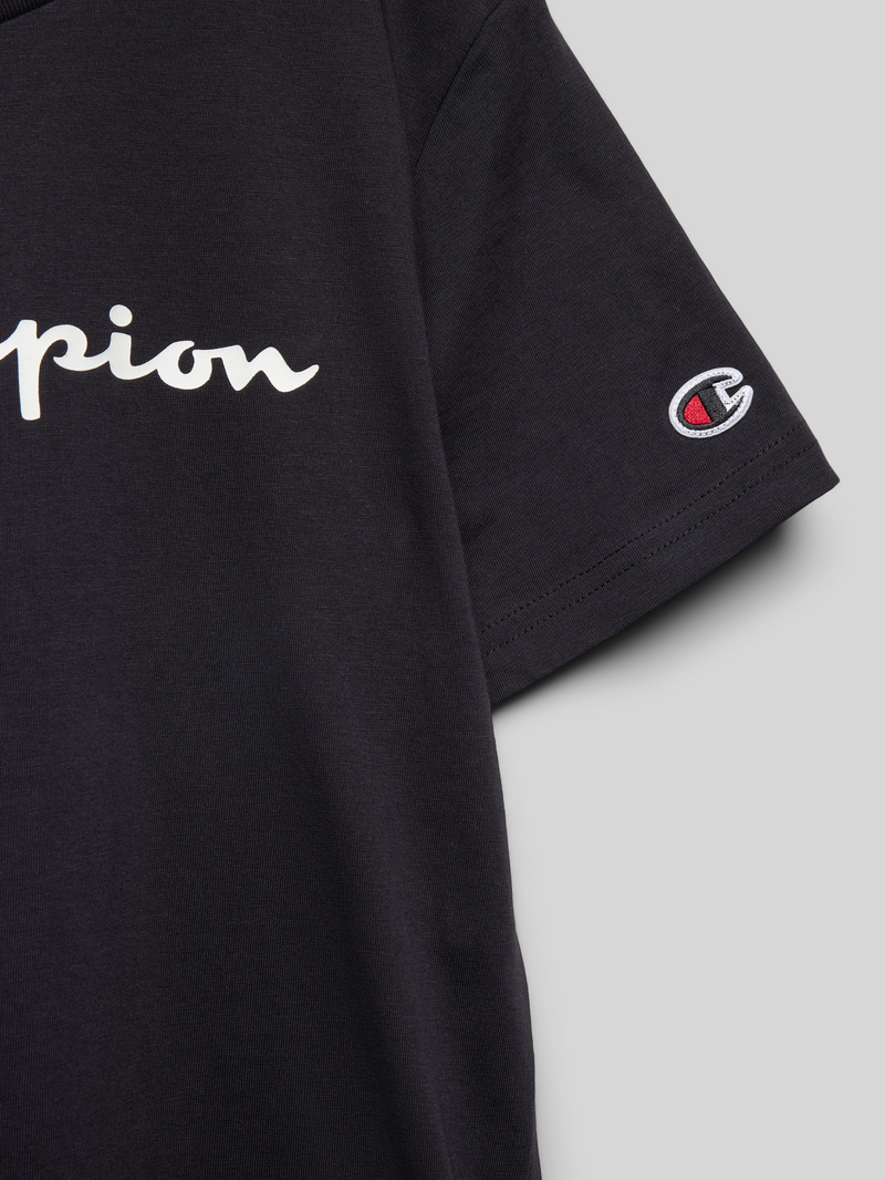 Champion T-shirt met labelprint