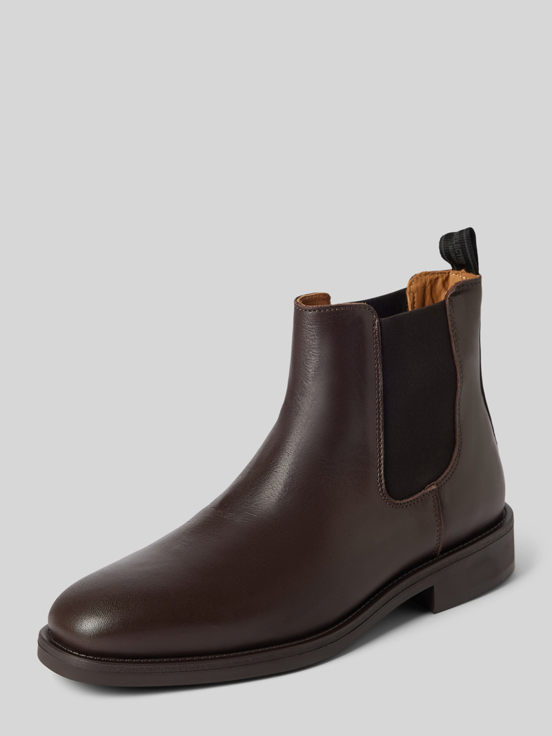 Selected Homme Chelsea boots met elastische inzetten, model 'JOSEPH'