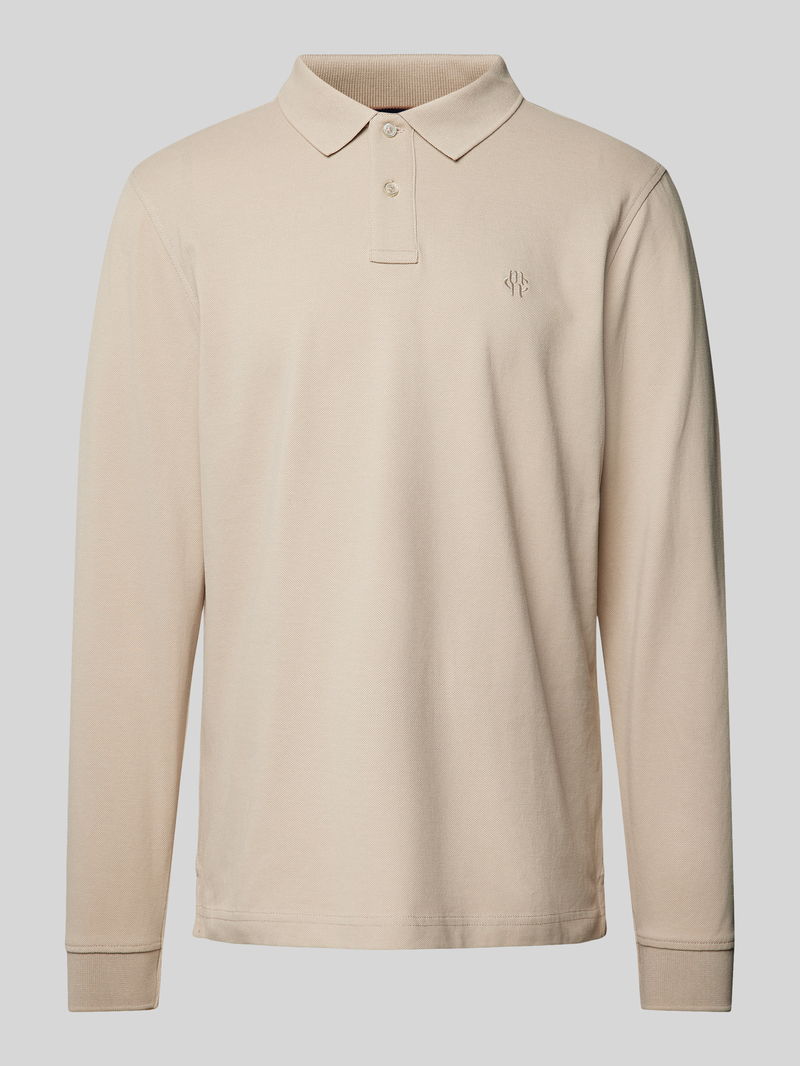 MCNEAL Regular fit poloshirt met labelstitching