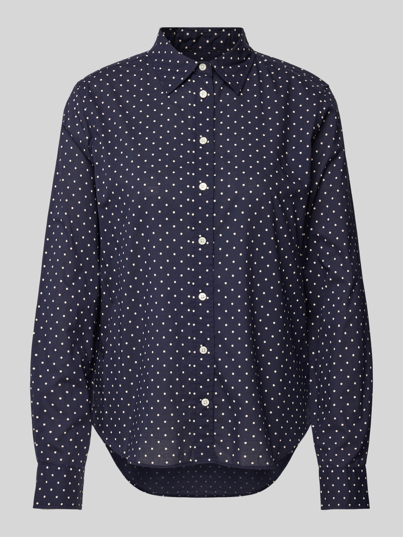 Gant Overhemdblouse met knoopsluiting