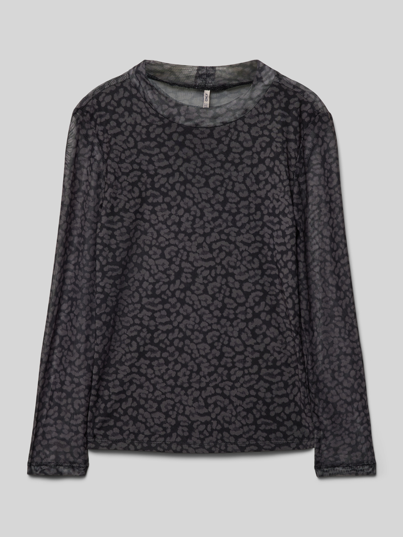 Only Shirt met lange mouwen en opstaande kraag model 'ERICA'
