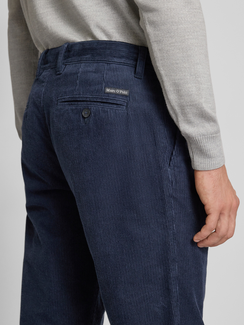 Marc O'Polo Tapered fit corduroy broek van puur katoen model 'OSBY'
