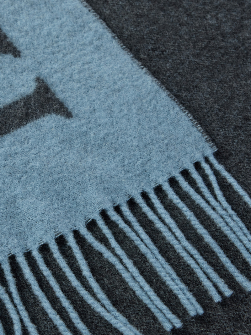 Marc O'Polo DENIM Sjaal van scheerwol met franjes