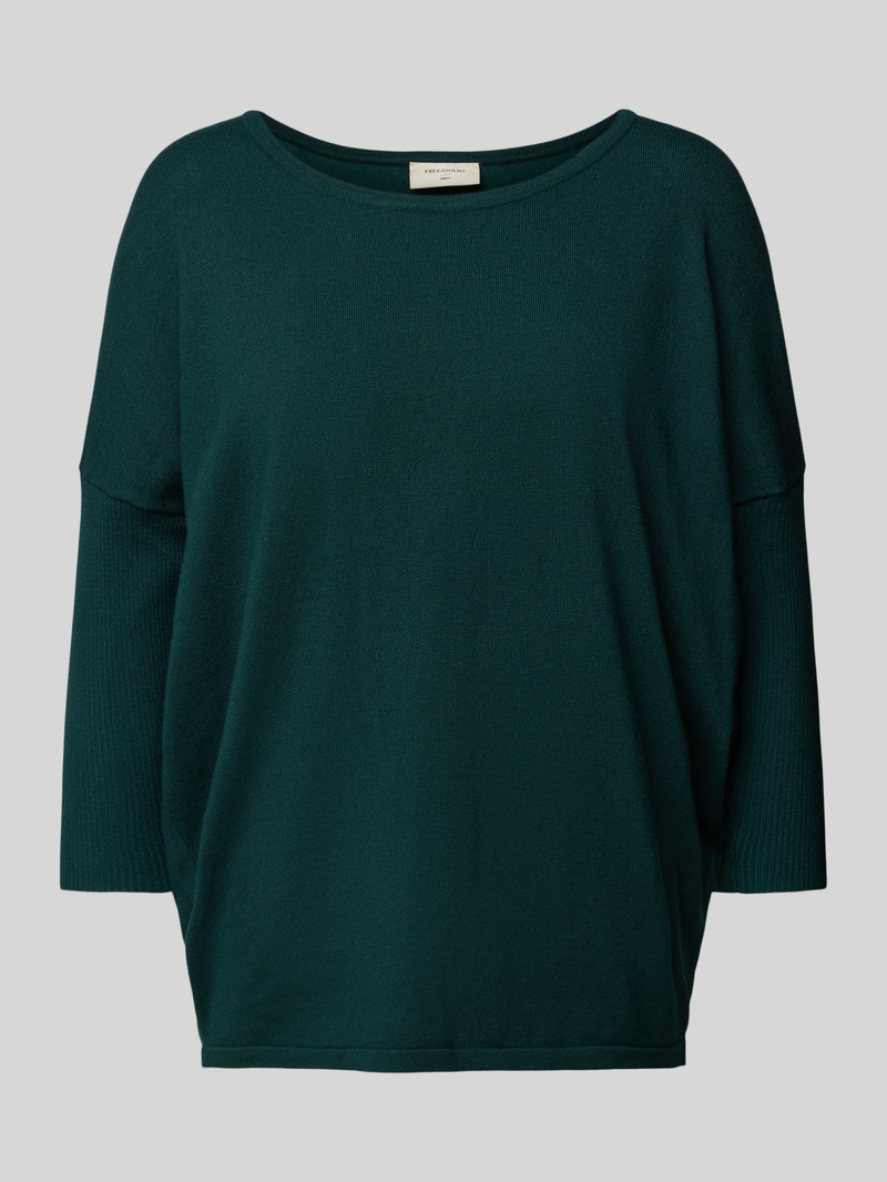 FREE/QUENT Gebreide pullover met ronde hals, model 'JONE'