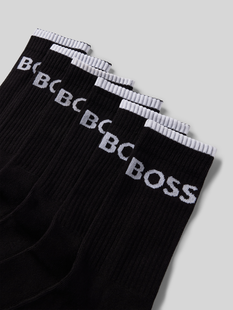 Boss Sokken met labeldetail in een set van 6 paar