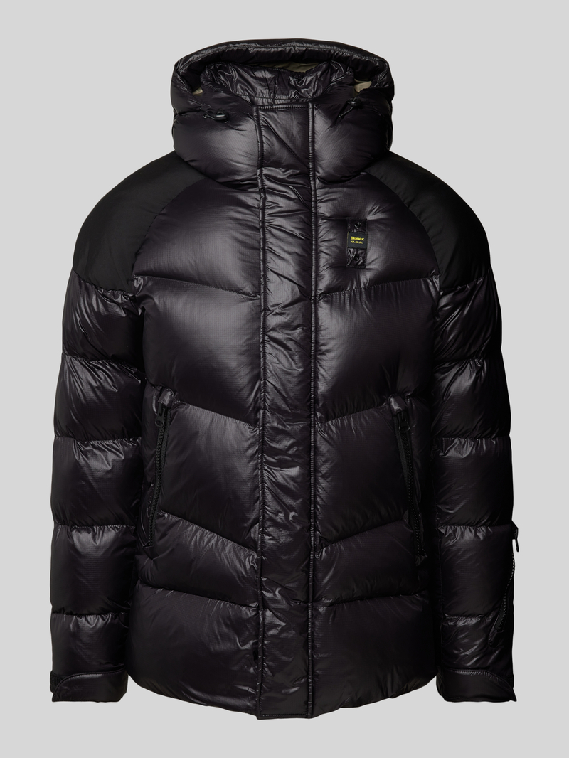 Blauer Usa Regular fit gewatteerd jack met capuchon model 'CROWN'