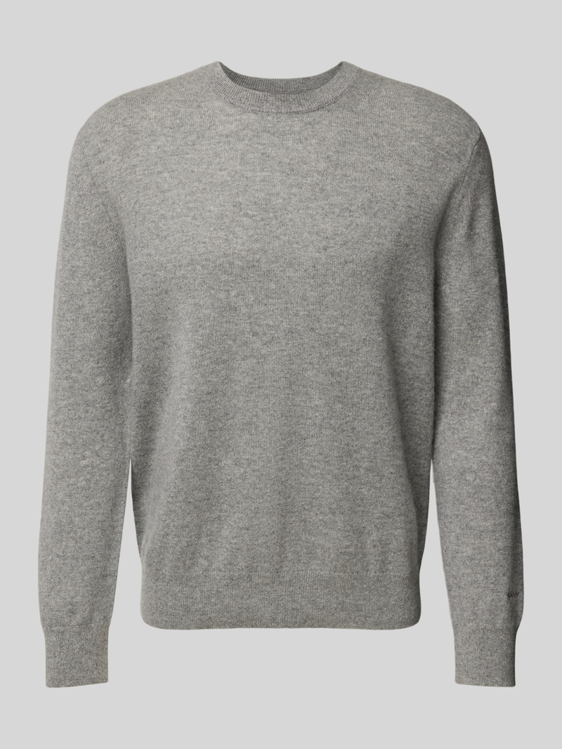 Gant Gebreide pullover van kasjmier met ronde hals