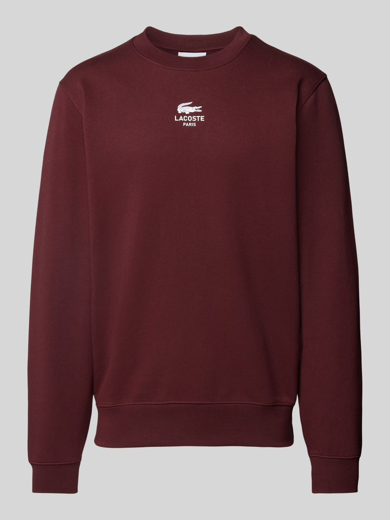 Lacoste Classic fit sweatshirt met logoprint model 'HERITAGE'