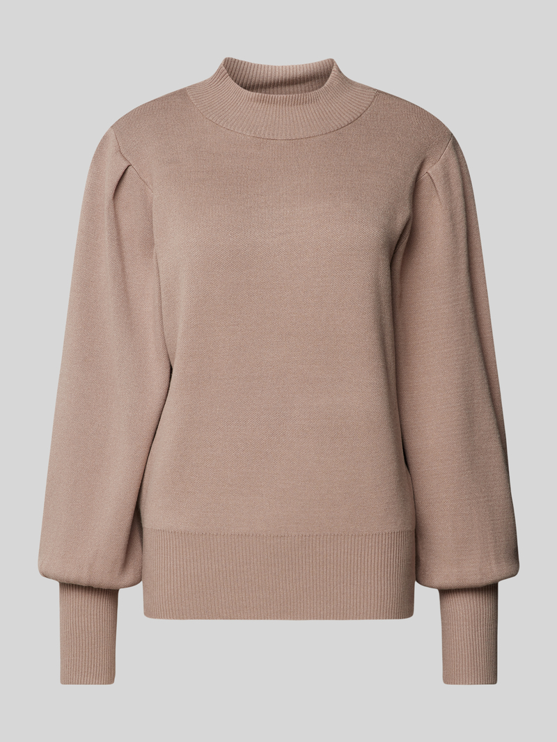 YAS Gebreide pullover met opstaande kraag, model 'FONNY'