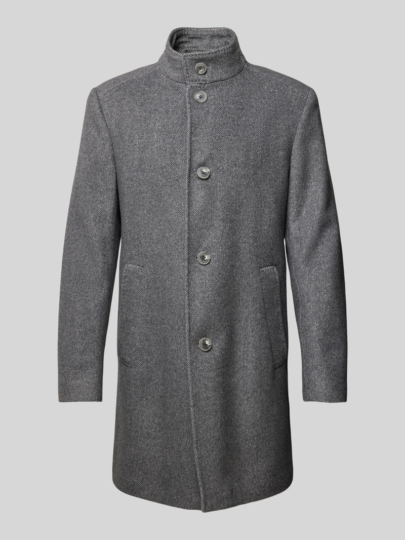 JOOP! Collection Lange jas met opstaande kraag model 'Maron'