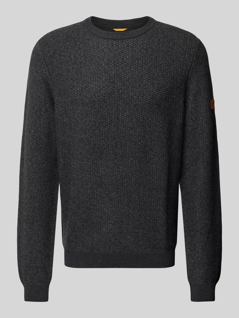 camel active Gebreide pullover met ronde hals