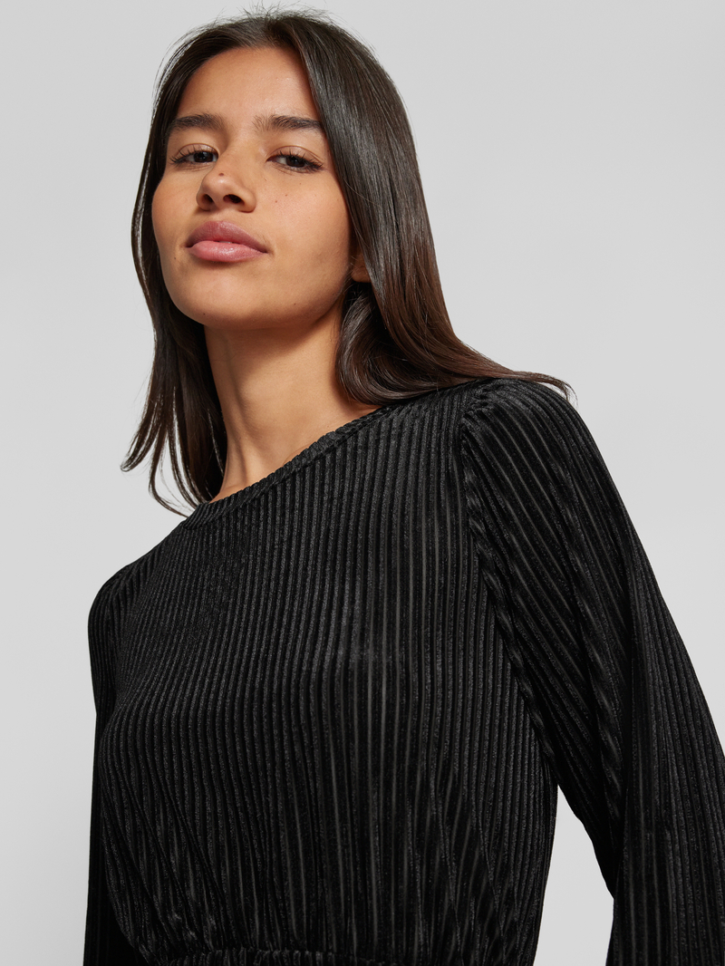Christian Berg Woman Selection Midi-jurk met structuurmotief