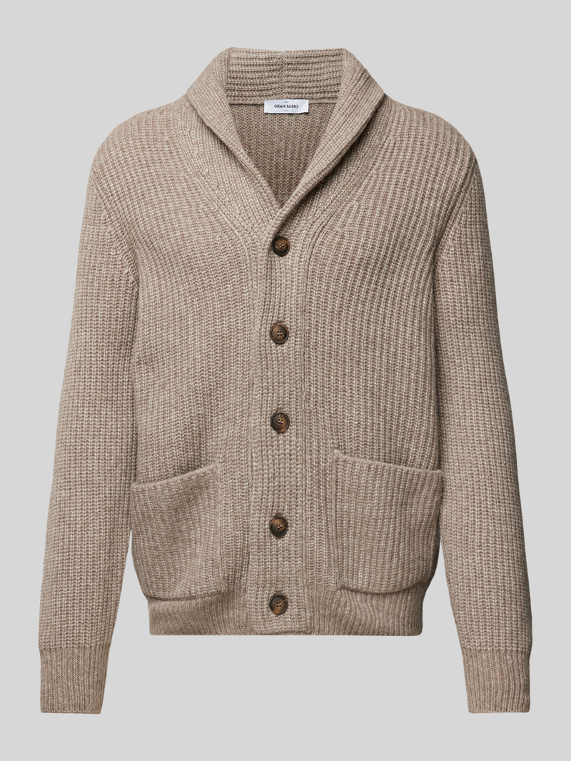 GRAN SASSO Vest met knoopsluiting