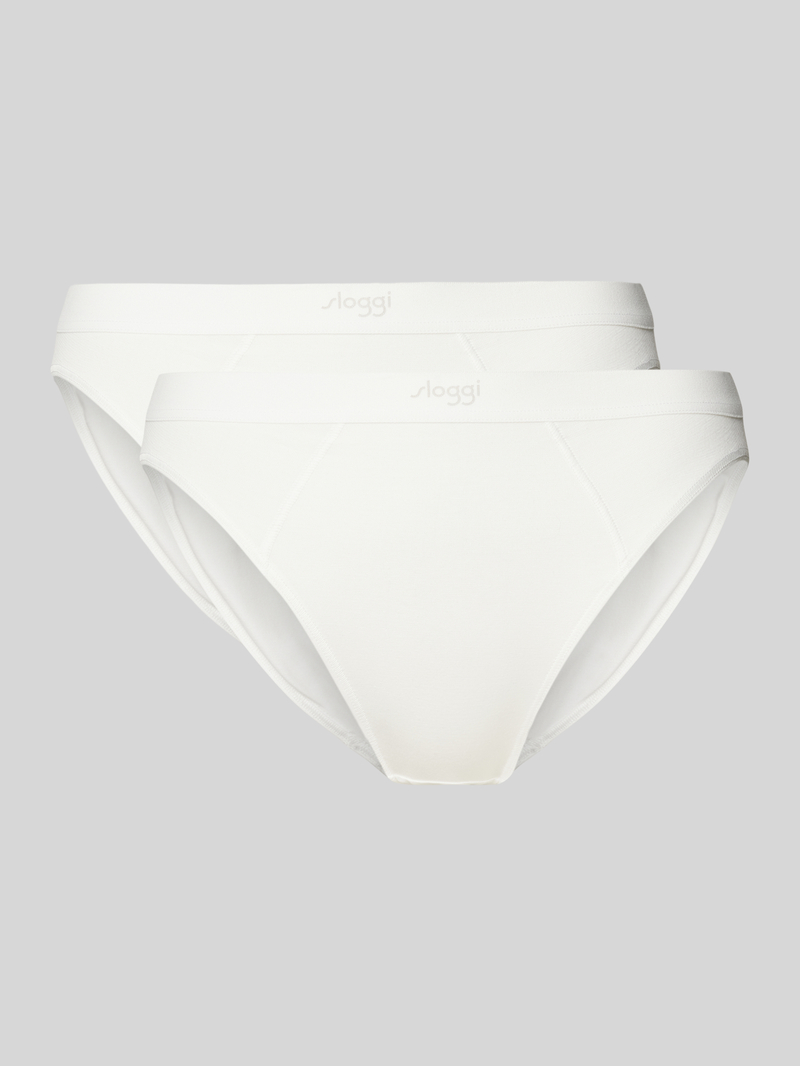 Sloggi Slip met labelprint in een set van 2 stuks model 'Ease'