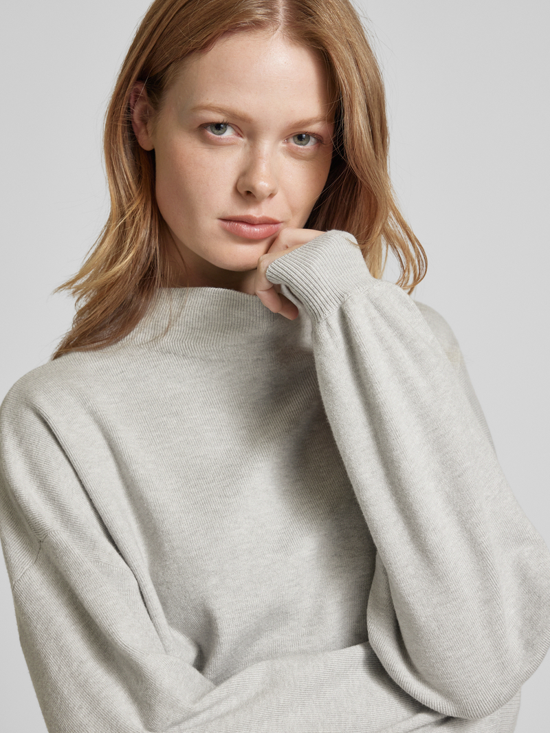 Vero Moda Loose fit gebreide jurk met ballonmouwen model 'NANCY'