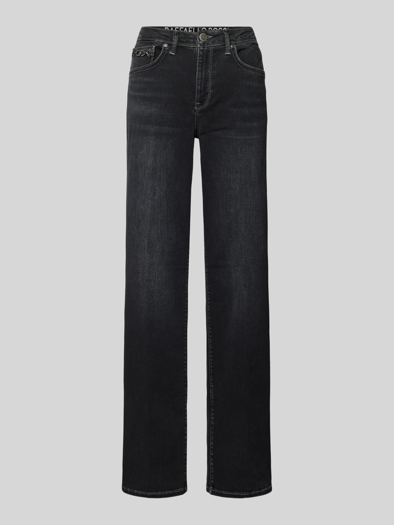 RAFFAELLO ROSSI Wide leg jeans in 5-pocketmodel model 'KIRA'