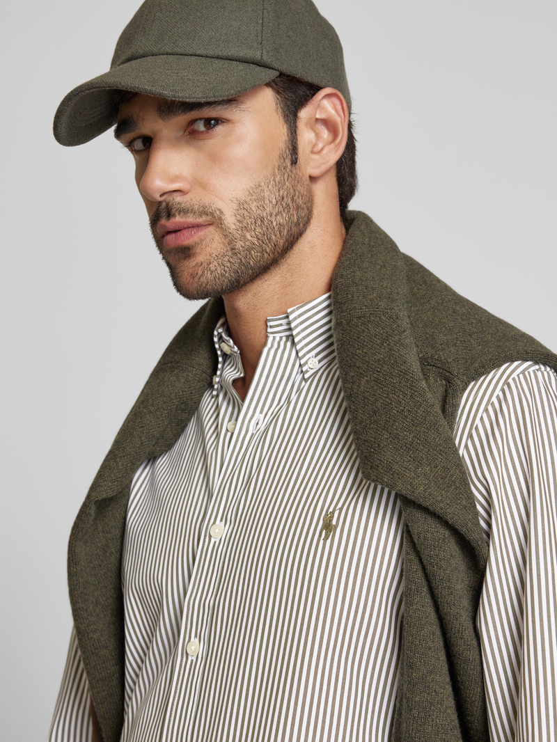 Polo Ralph Lauren Regular fit vrijetijdsoverhemd met labelstitching