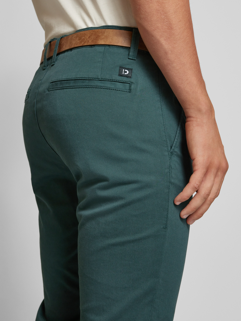 Tom Tailor Denim Slim fit chino met riem