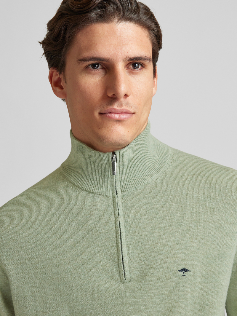 FYNCH-HATTON Gebreide pullover met schipperskraag