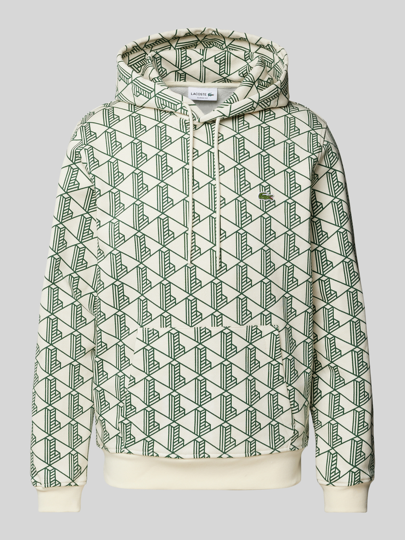 Lacoste Hoodie met logobadge