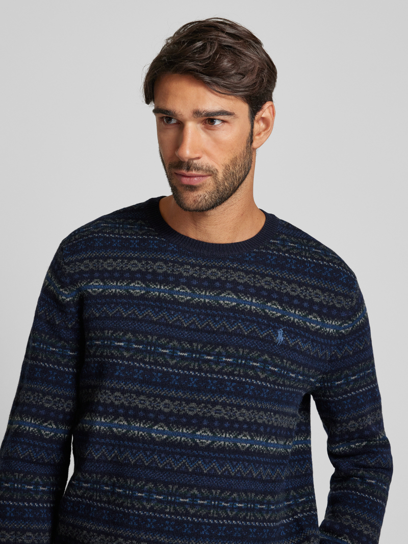 Polo Ralph Lauren Pullover van wol met logostitching