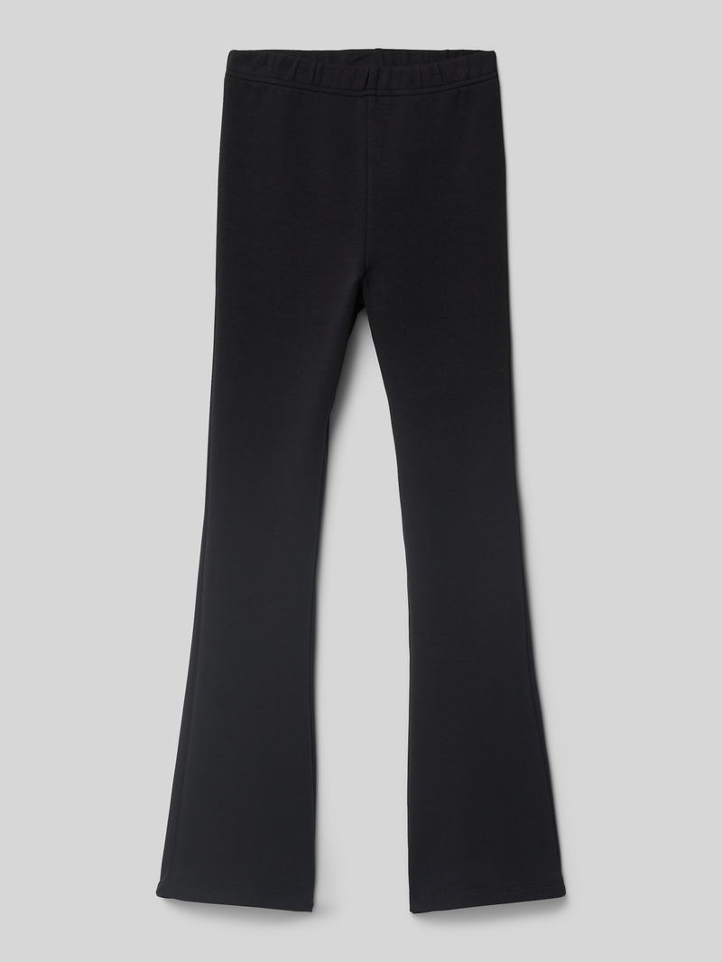 s.Oliver RED LABEL Regular fit legging van katoenmix met flared leg