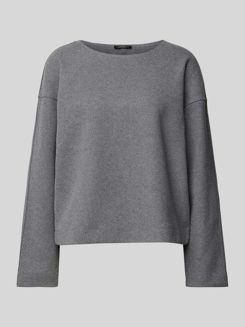 Opus Oversized sweatshirt met ronde hals model 'Gudila'