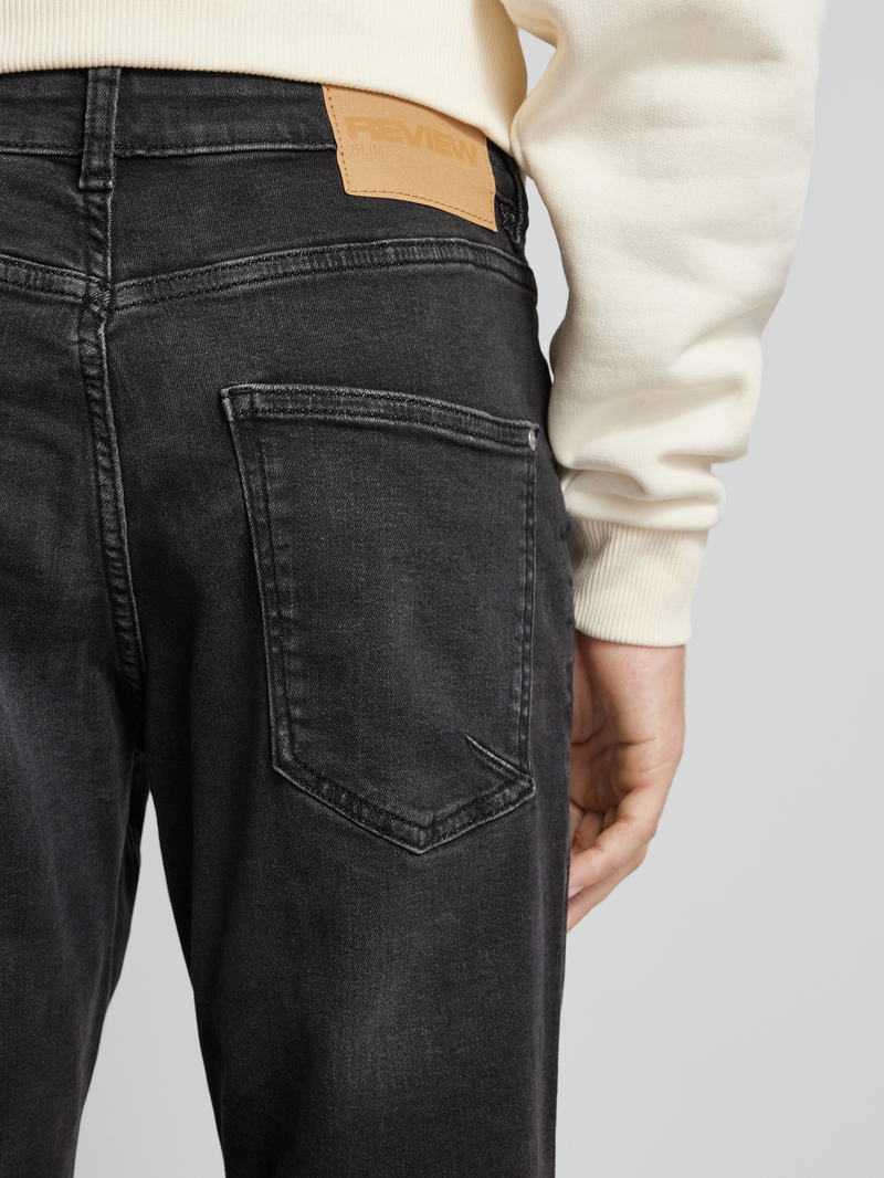 REVIEW Slim fit jeans in 5-pocketmodel